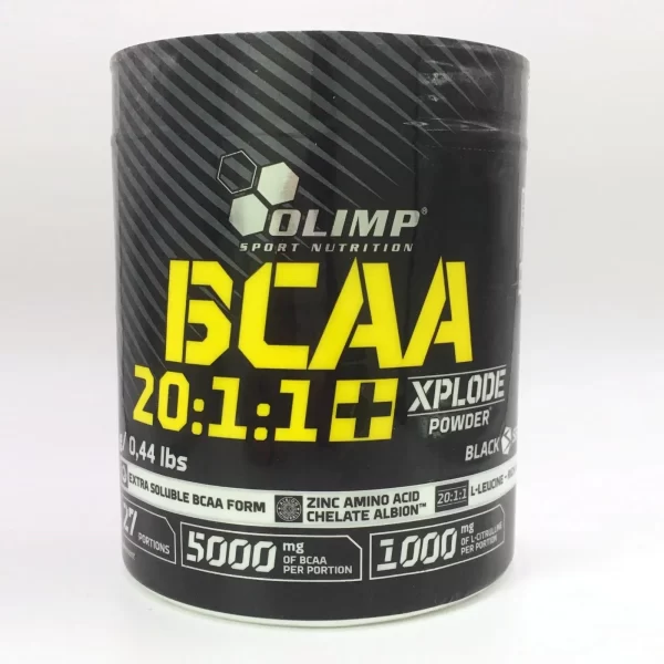 OLIMP BCAA XPLODE 20:1:1 Amino Acid Pre Workout Grapefruit Flavour Training Booster Powder 200g