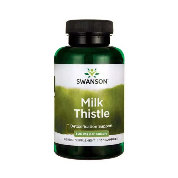 Milk Thistle Extract 500mg Swanson 100 Capsules