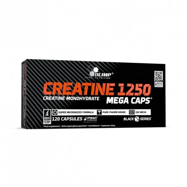 Olimp Sport Nutrition Creatine 1250 Monohydrate Mega Caps 120 Caps