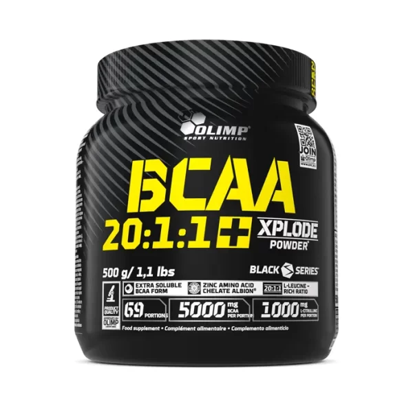 Olimp Nutrition BCAA 20:1:1 Xplode Pear Flavour L-Citrulline Leucine 500 Grams