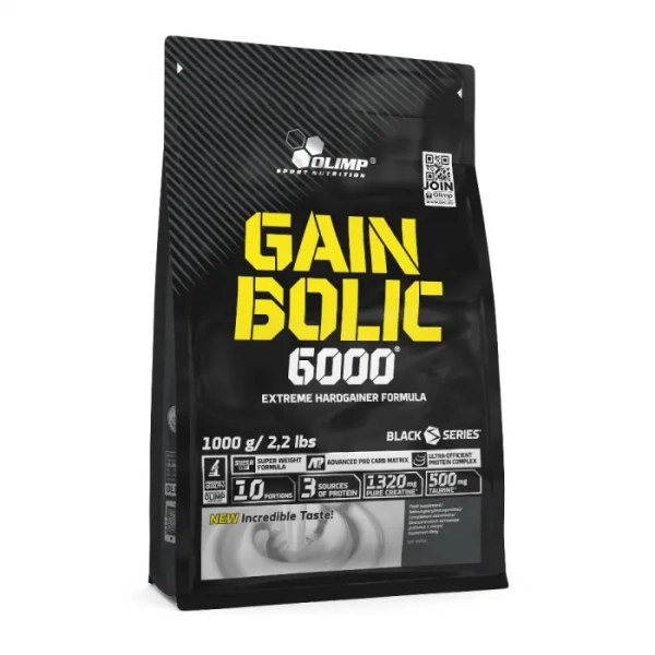 Olimp Nutrition Gain Bolic 6000 | Cookies Cream | Casein Whey Egg Protein