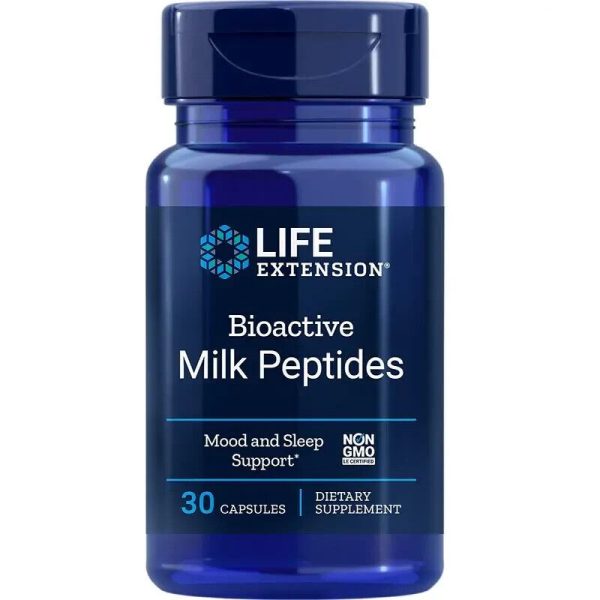 Life Extension Bioactive Milk Peptides Enhance Natural Mood & Sleep 30 Capsules