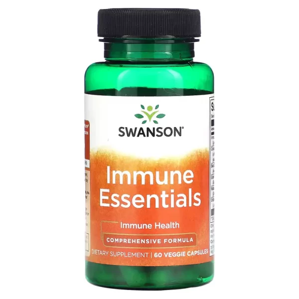 SWANSON Immune Essentials, Immune Support, 60 Veg Caps