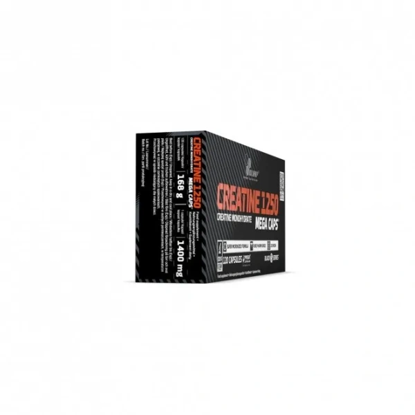 Olimp Sport Nutrition Creatine 1250 Monohydrate Mega Caps 120 Caps - Image 2