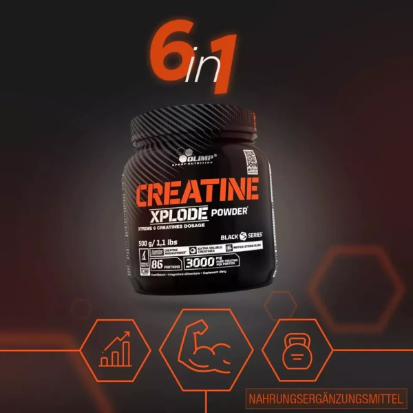 Olimp Sport Nutrition Creatine Xplode Powder Grapefruit 500g - Image 4