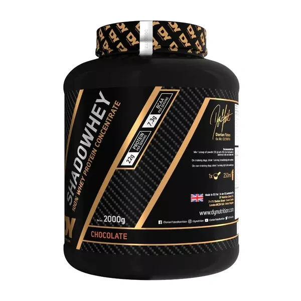 Dorian Yates Shadow Whey Isolate Chocolate 2kg - Image 2