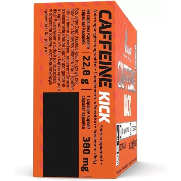 Olimp Sports Nutrition Caffeine Kick 200mg 60 Caps Black - Image 3