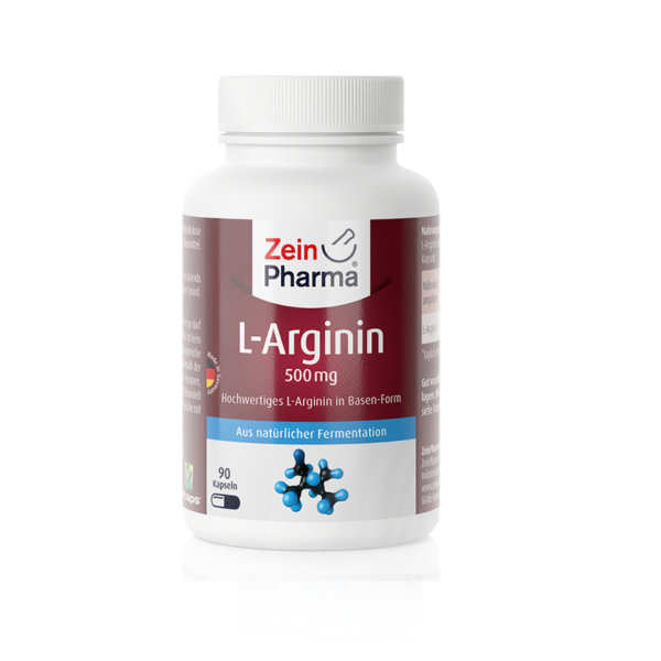 L ARGININE L ARGININ L ARGININA 500mg 90 capsule Vessel Vascular ZEINPHARMA - Image 3