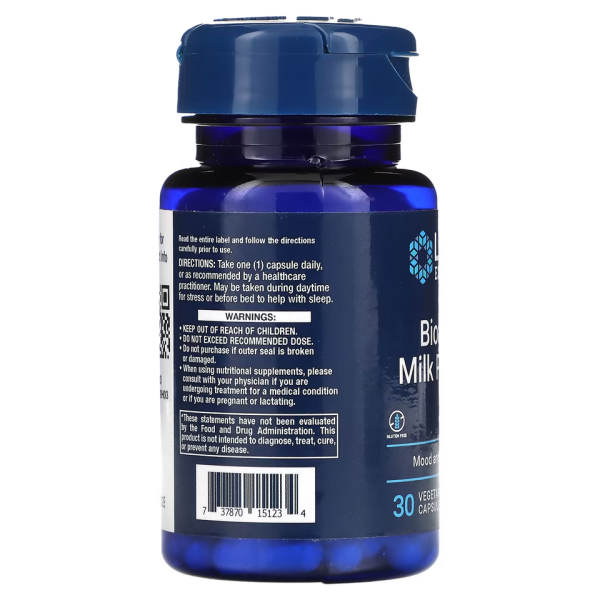 Life Extension Bioactive Milk Peptides Enhance Natural Mood & Sleep 30 Capsules - Image 3