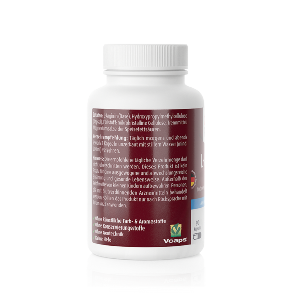 L ARGININE L ARGININ L ARGININA 500mg 90 capsule Vessel Vascular ZEINPHARMA - Image 4