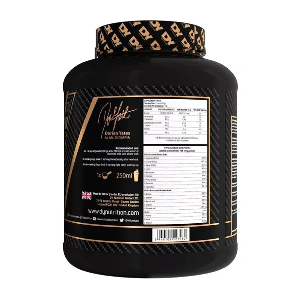 Dorian Yates Shadow Whey Isolate Vanilla 2kg - Image 5